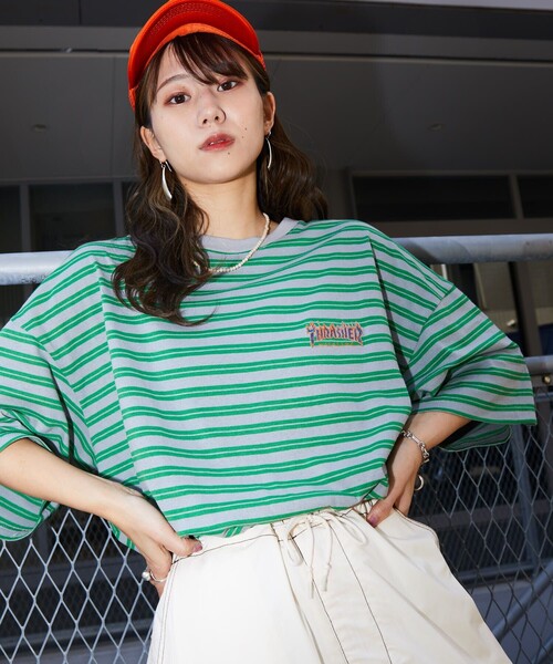 THRASHER（スラッシャー）の「半袖Tシャツ（Tシャツ/カットソー・メンズ・グリーン・LARGE）」の4枚目の写真
