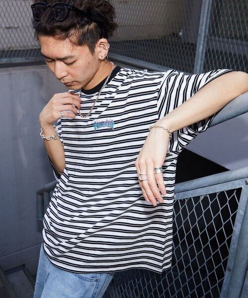 THRASHER（スラッシャー）の「半袖Tシャツ（Tシャツ/カットソー・メンズ・グリーン・LARGE）」の10枚目の写真