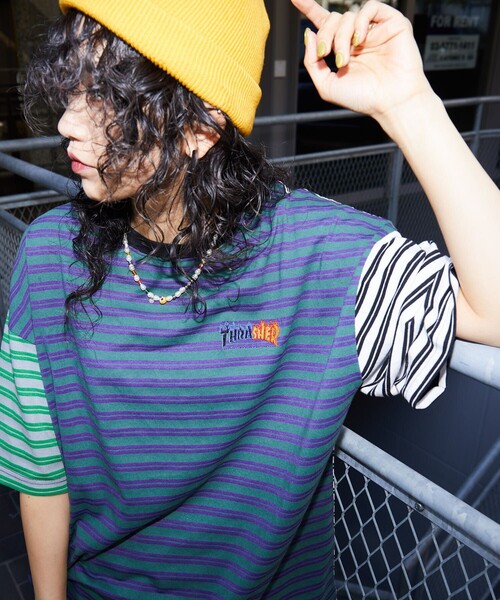 THRASHER（スラッシャー）の「半袖Tシャツ（Tシャツ/カットソー・メンズ・グリーン・LARGE）」の13枚目の写真
