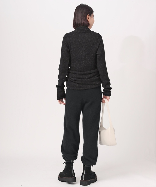 AP STUDIO(エーピーストゥディオ)の「【enrica/エンリカ】ラクーンミックス ニットパンツ(その他パンツ・レディース・ブラック・FREE)」の19枚目の写真