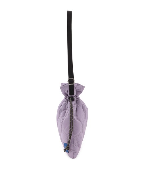 bonjour records(ボンジュールレコーズ)の「【Bonjour Records/ボンジュールレコード】 Original puff drawstring shoulder bag オリジナルパフドローストリングショルダーバッグ(ショルダーバッグ・レディース・ブラック/カーキ/ラベンダー・FREE)」の5枚目の写真