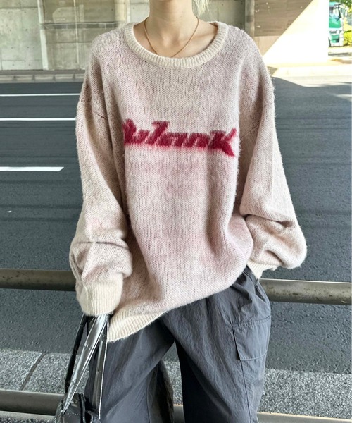 sedacle（セダクル）の「アソートジャガードロゴニット（ニット/セーター・メンズ・ネイビー/チャコールグレー/アイボリー/ブラック/グリーン/グレー系その他/ブルー/ブルー系その他/グレー/ホワイト系その他・LARGE/MEDIUM/SMALL）」の14枚目の写真