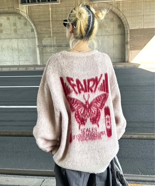 sedacle（セダクル）の「アソートジャガードロゴニット（ニット/セーター・メンズ・ネイビー/チャコールグレー/アイボリー/ブラック/グリーン/グレー系その他/ブルー/ブルー系その他/グレー/ホワイト系その他・LARGE/MEDIUM/SMALL）」の15枚目の写真