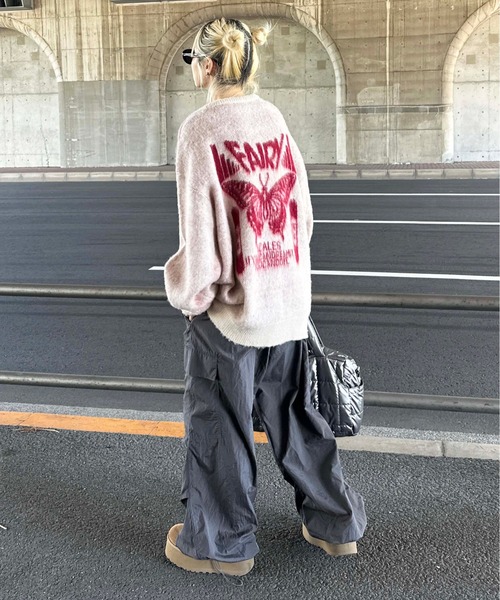 sedacle（セダクル）の「アソートジャガードロゴニット（ニット/セーター・メンズ・ネイビー/チャコールグレー/アイボリー/ブラック/グリーン/グレー系その他/ブルー/ブルー系その他/グレー/ホワイト系その他・LARGE/MEDIUM/SMALL）」の17枚目の写真
