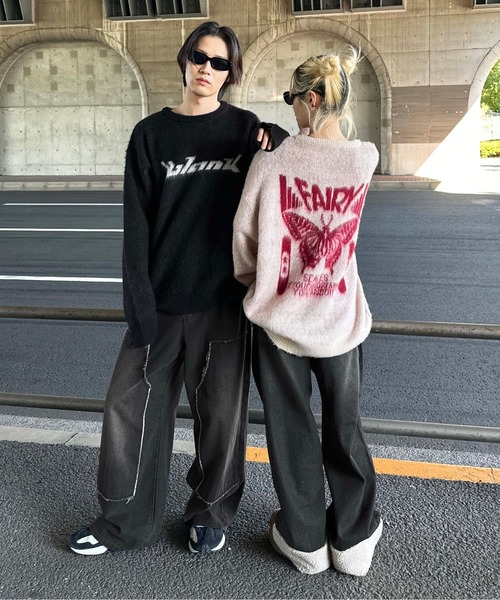 sedacle（セダクル）の「アソートジャガードロゴニット（ニット/セーター・メンズ・ネイビー/チャコールグレー/アイボリー/ブラック/グリーン/グレー系その他/ブルー/ブルー系その他/グレー/ホワイト系その他・LARGE/MEDIUM/SMALL）」の20枚目の写真