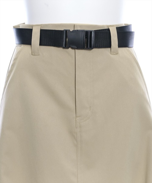 clear（クリア）の「裾ドロストミリタリースカート[低身長用サイズ有]（スカート・レディース・ブラック/ベージュ・F/XS）」の7枚目の写真