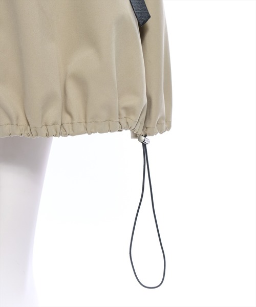 clear（クリア）の「裾ドロストミリタリースカート[低身長用サイズ有]（スカート・レディース・ブラック/ベージュ・F/XS）」の9枚目の写真