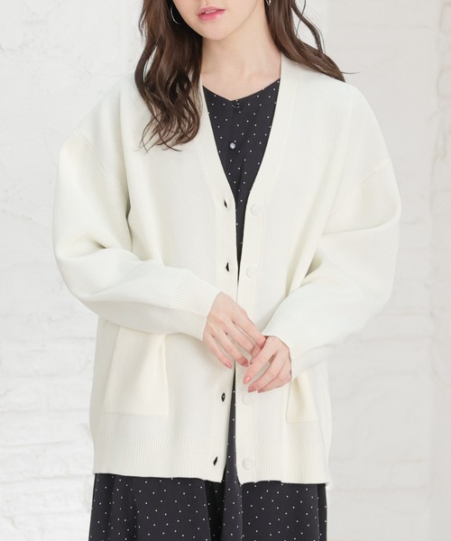 Vネックカーディガン（カーディガン/ボレロ）｜Honeys（ハニーズ）の