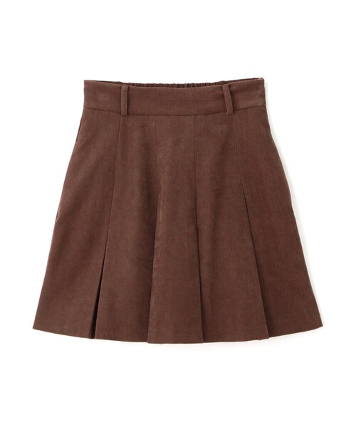 FREE'S MART（フリーズマート）の「ボックスプリーツミニスカート（スカート・レディース・ブラック/ブラウン・SMALL/MEDIUM）」の13枚目の写真