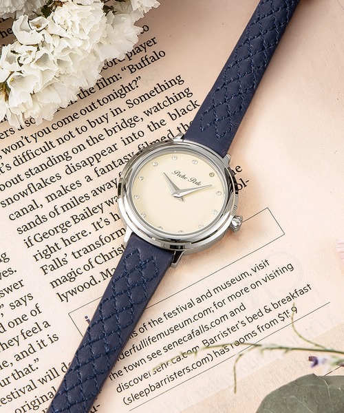 WORLD WIDE WATCH(ワールドワイドウォッチ)の「Peche Perle/ペシュペール Quilting Bijou Collection 腕時計 PEC-PP003004 レディース(アナログ腕時計・レディース・アイボリー・FREE)」の8枚目の写真