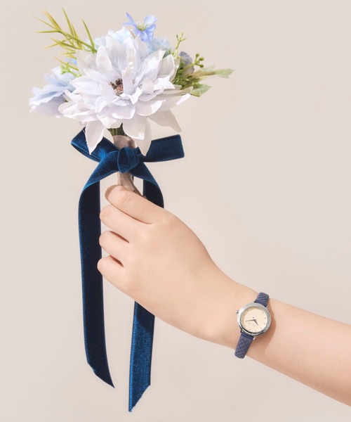 WORLD WIDE WATCH(ワールドワイドウォッチ)の「Peche Perle/ペシュペール Quilting Bijou Collection 腕時計 PEC-PP003004 レディース(アナログ腕時計・レディース・アイボリー・FREE)」の9枚目の写真