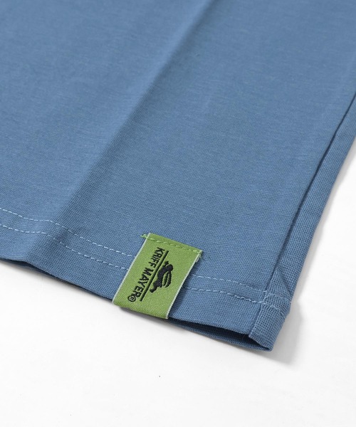 KRIFF MAYER Kid's Collection（クリフメイヤーキッズコレクション）の「【光る＆UVカット】UVさらすべ蓄光白亜ロンT（Tシャツ/カットソー・キッズ・ブラック/イエロー/グレー/サックスブルー・170/160/150/140/130/120）」の6枚目の写真