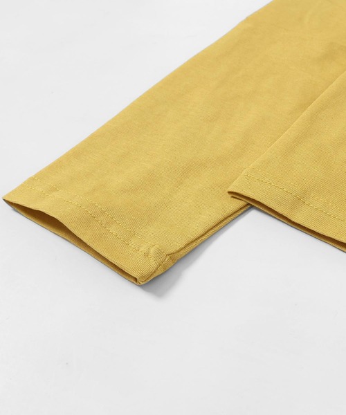 KRIFF MAYER Kid's Collection（クリフメイヤーキッズコレクション）の「【光る＆UVカット】UVさらすべ蓄光白亜ロンT（Tシャツ/カットソー・キッズ・ブラック/イエロー/グレー/サックスブルー・170/160/150/140/130/120）」の13枚目の写真