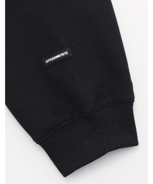 Little sunny bite（リトルサニーバイト）の「little sunny bite fake layered sweat crew（スウェット・レディース・ピンク/ヘザーグレー/ブラック・MEDIUM/SMALL）」の13枚目の写真