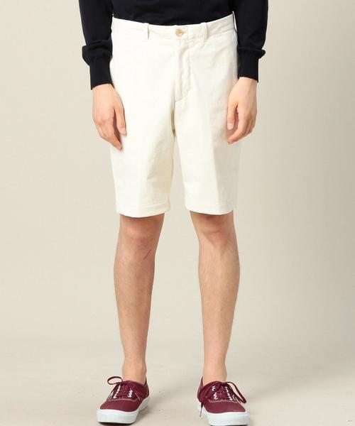 BEAUTY&YOUTH UNITED ARROWS（ビューティーアンドユースユナイテッドアローズ）の「BY フェイクスエード ノープリーツ ショートパンツ ◆（その他パンツ・メンズ・ベージュ/オフホワイト・LARGE/SMALL/X-LARGE/MEDIUM）」の8枚目の写真