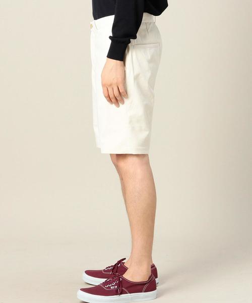 BEAUTY&YOUTH UNITED ARROWS（ビューティーアンドユースユナイテッドアローズ）の「BY フェイクスエード ノープリーツ ショートパンツ ◆（その他パンツ・メンズ・ベージュ/オフホワイト・LARGE/SMALL/X-LARGE/MEDIUM）」の9枚目の写真