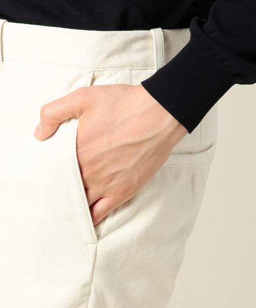 BEAUTY&YOUTH UNITED ARROWS（ビューティーアンドユースユナイテッドアローズ）の「BY フェイクスエード ノープリーツ ショートパンツ ◆（その他パンツ・メンズ・ベージュ/オフホワイト・LARGE/SMALL/X-LARGE/MEDIUM）」の12枚目の写真