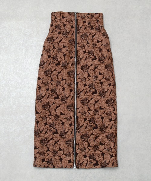 ☆Katie☆ドルチェ&ガッバーナ☆ふくれ織♡上品なジャガードスカート Dolce & Gabbana Jacquard wool and mohair skirt