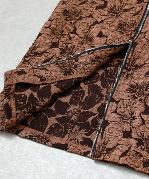 ☆Katie☆ドルチェ&ガッバーナ☆ふくれ織♡上品なジャガードスカート Dolce & Gabbana Jacquard wool and mohair skirt