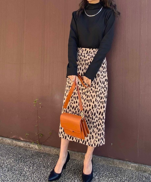 NANEA(ナネア)の「ハイウエストレオパード柄スカート(スカート・レディース・レオパード・SMALL/MEDIUM/LARGE)」の8枚目の写真
