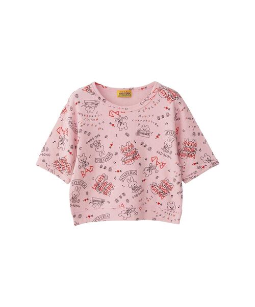 HYSTERIC GLAMOUR（ヒステリックグラマー）の「DREAMS BURN DOWN柄 スウェット（スウェット・レディース・ピンク系その他/ホワイト系その他/ブルー系その他・FREE）」の3枚目の写真