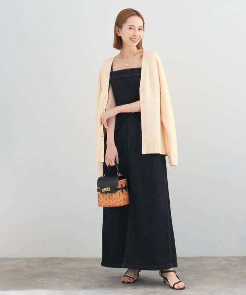 Lee（リー）の「『別注』Lee×ROSSO　BELTED CAMISOLE DRESS（ワンピース・レディース・ホワイト/ワンウォッシュ・SMALL/X-SMALL）」の17枚目の写真