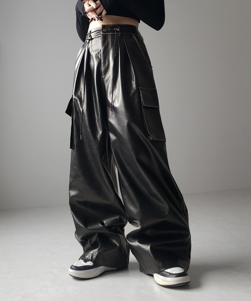 ミーコ me+em select（ミームセレクト）の「※ヴィンテージフェイクレザー