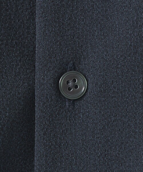 green label relaxing(グリーンレーベルリラクシング)の「FREELITCH ジャストルーズ バンドカラー シャツ -2WAYストレッチ・防シワ・吸水速乾-(シャツ/ブラウス・メンズ・ネイビー/ブラック・M/S/L/XL)」の17枚目の写真