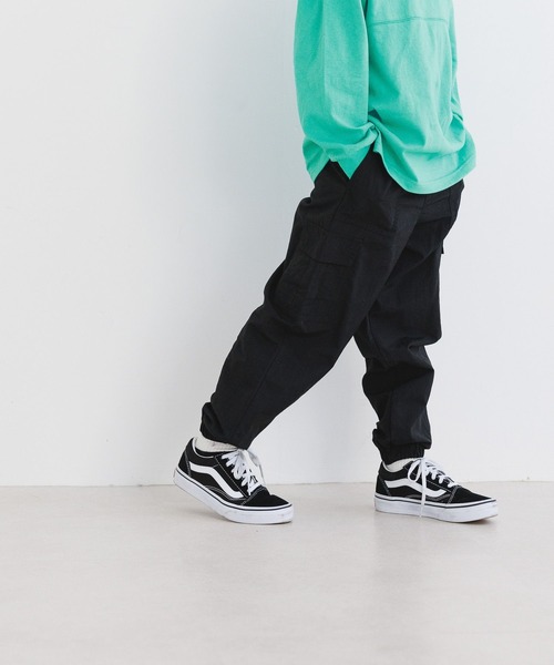 BAYFLOW(ベイフロー)の「ナイロンカーゴパンツ(KIDS)(カーゴパンツ・キッズ・ブラック/カーキ・110cm/120cm/130cm/140cm/150cm)」の14枚目の写真