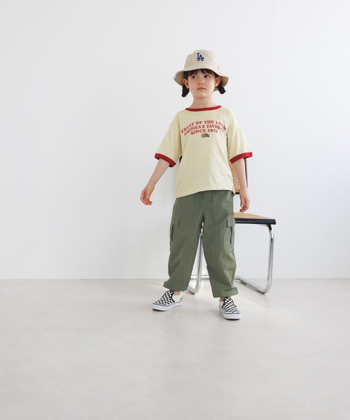 BAYFLOW(ベイフロー)の「ナイロンカーゴパンツ(KIDS)(カーゴパンツ・キッズ・ブラック/カーキ・110cm/120cm/130cm/140cm/150cm)」の19枚目の写真