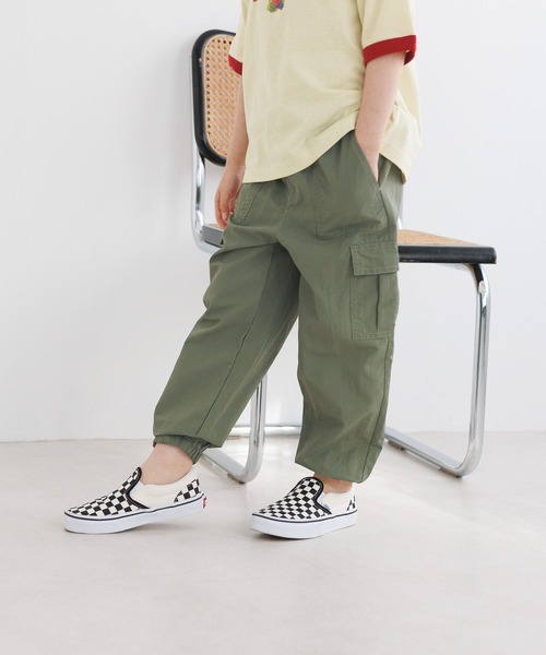 BAYFLOW(ベイフロー)の「ナイロンカーゴパンツ(KIDS)(カーゴパンツ・キッズ・ブラック/カーキ・110cm/120cm/130cm/140cm/150cm)」の21枚目の写真