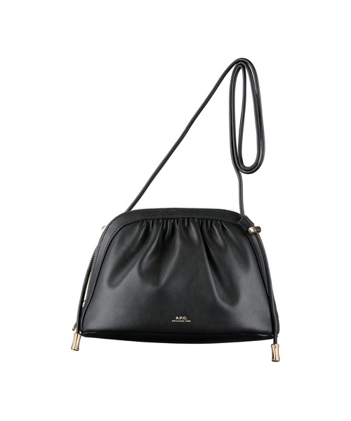 A.P.C.（アーペーセー）の「BOURSE NINON SMALL  24P（ショルダーバッグ・レディース・ブラック/ブラウン/グリーン系その他・ONESIZE）」の2枚目の写真