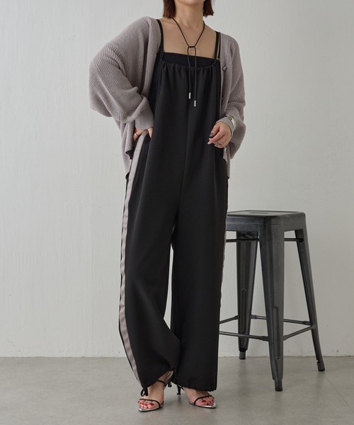 COLLAGE GALLARDAGALANTE（コラージュガリャルダガランテ）の「リネン畦カーデ（カーディガン/ボレロ・レディース・アイボリー/ライトグレー/ブラック・FREE）」の13枚目の写真