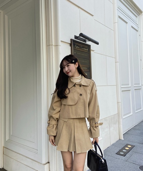 RiLi（リリ）の「袖ボタンタートルネックリブニット【RL】（ニット/セーター・レディース・オートミール/ピンク/ライトブルー・FREE）」の8枚目の写真