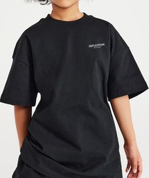FLEX（フレックス）の「【DEFLEXTION / ディフレクション】logoTee / ワンポイントロゴTシャツ（Tシャツ/カットソー）」