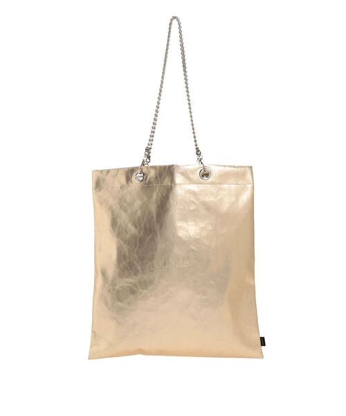 jouetie(ジュエティ)の「jouetieメタリックトートバッグ(トートバッグ・レディース・ゴールド/ブルー/ピンク/シルバー/グレー/パープル・FREE)」の8枚目の写真