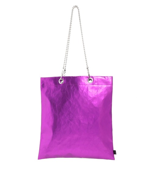 jouetie(ジュエティ)の「jouetieメタリックトートバッグ(トートバッグ・レディース・ゴールド/ブルー/ピンク/シルバー/グレー/パープル・FREE)」の4枚目の写真