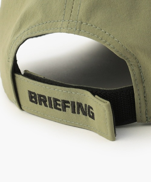 【まとめ買い割引対象】　新品　BRIEFING ROUND LOGO CAP BRIEFING GOLF - ROUND LOGO CAP | キャップ | ベージュ | ユニ