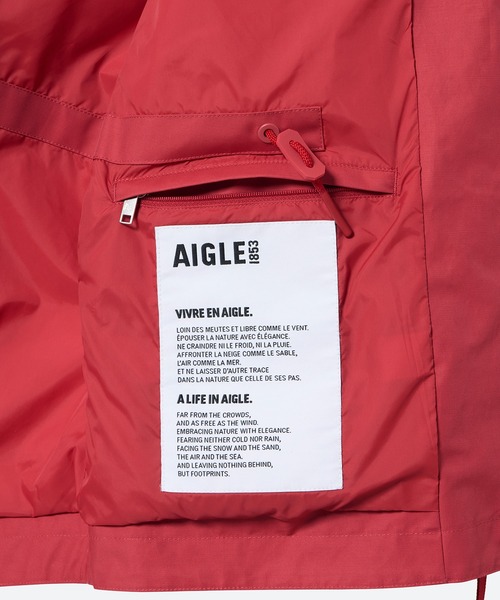 透湿防水 フィッシュテールフーデッドジャケット / マウンテンパーカー