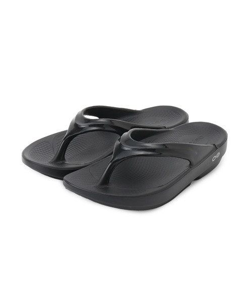 OOFOS（ウーフォス）の「【OOFOS】OOlala リカバリーサンダル（サンダル・レディース・ブラック・23/24/25）」の5枚目の写真