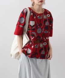 Emago｜イマゴのTシャツ/カットソー（花柄・ボタニカル柄）通販