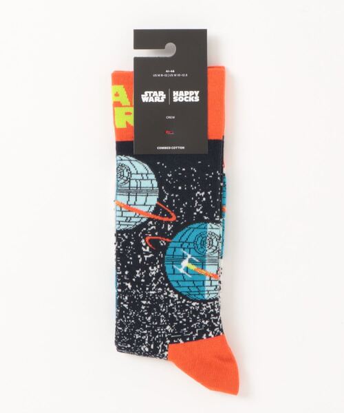 Happy Socks（ハッピーソックス）の「Star Wars Death Star Sock / ソックス（ソックス/靴下・レディース・その他・41/36）」の2枚目の写真