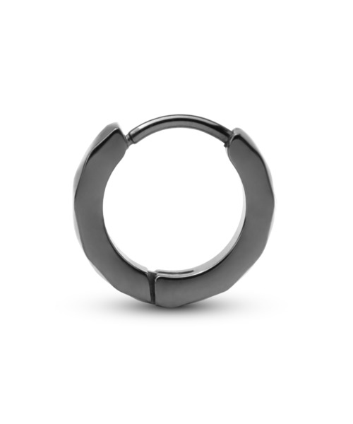 限定展開】“THE EDGE”カッティングフープピアス（ダイヤモンド
