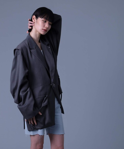 【限定展開】LH-1 カッティングフープピアス/ダイヤモンド/サージカルステンレス316L（金属アレルギー対応）（ピアス（片耳用））｜LION HEART（ライオンハート）