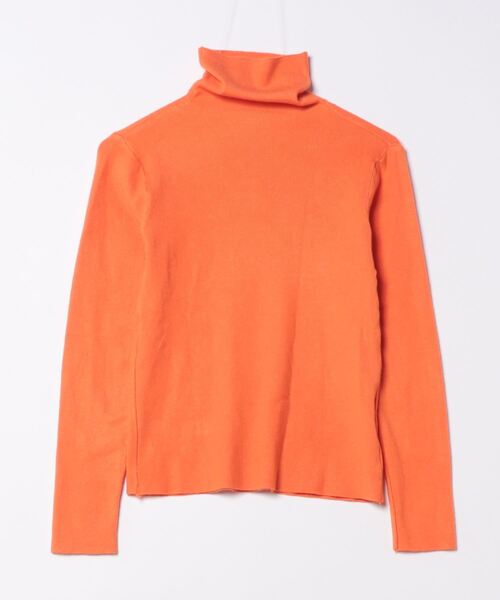 sevens（セブンズ）の「【sevens】ハイネックレイヤードトップス（Tシャツ/カットソー・レディース・サックスブルー/イエロー/グリーン/ピンク/ホワイト/ブラック/ブルー/オレンジ・FREE）」の8枚目の写真