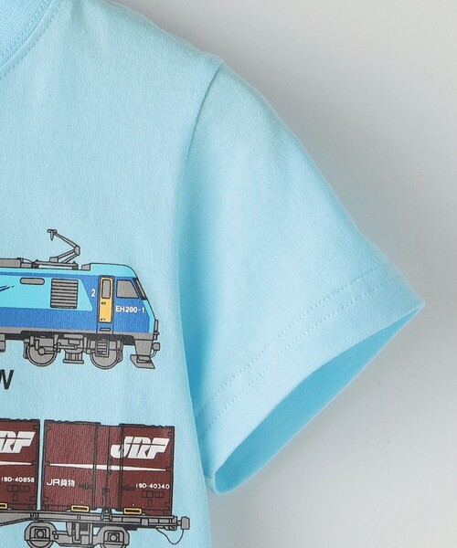 セール】SHIPS Colors: JR貨物列車プリント TEE(80~130cm)◇（T