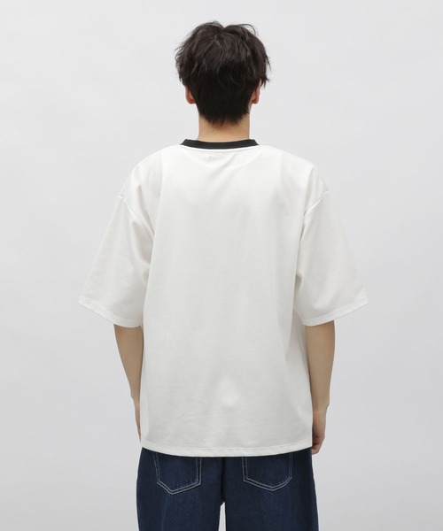 LAKOLE（ラコレ）の「ポンチゲームシャツプリントＴ / 113992（Tシャツ/カットソー・メンズ・ブラック/ホワイト/グリーン・MEDIUM/LARGE/X-LARGE）」の10枚目の写真