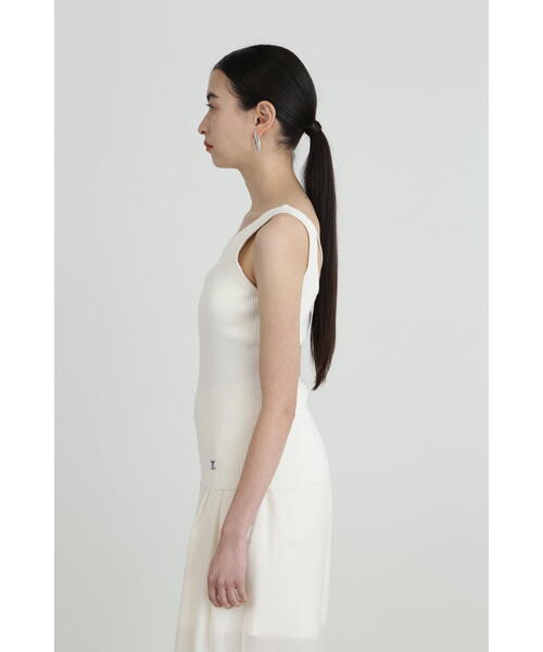 JILL STUART(ジルスチュアート)の「◆カップインリブタンク(タンクトップ・レディース・ホワイト/ブラック・FREE)」の15枚目の写真