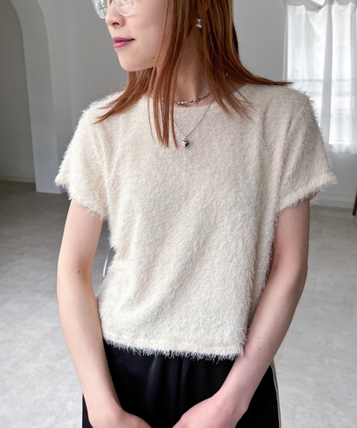 【新品・タイムセール】emmi シアーカットソー　シアーシャツ セミシアーベーシックトップス(カットソー)｜トップス｜emmi