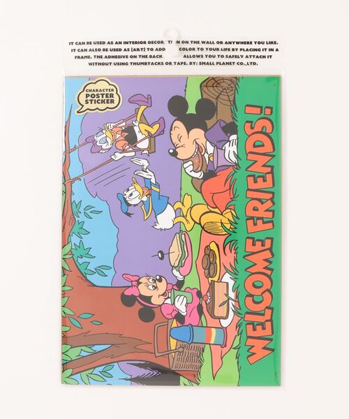 Disney（ディズニー）の「【 Disney 】 ポスターステッカー（ステッカー/テープ・レディース・その他7/その他6/その他1/その他2/その他8/その他4/その他5/その他3/その他9・FREE）」の3枚目の写真